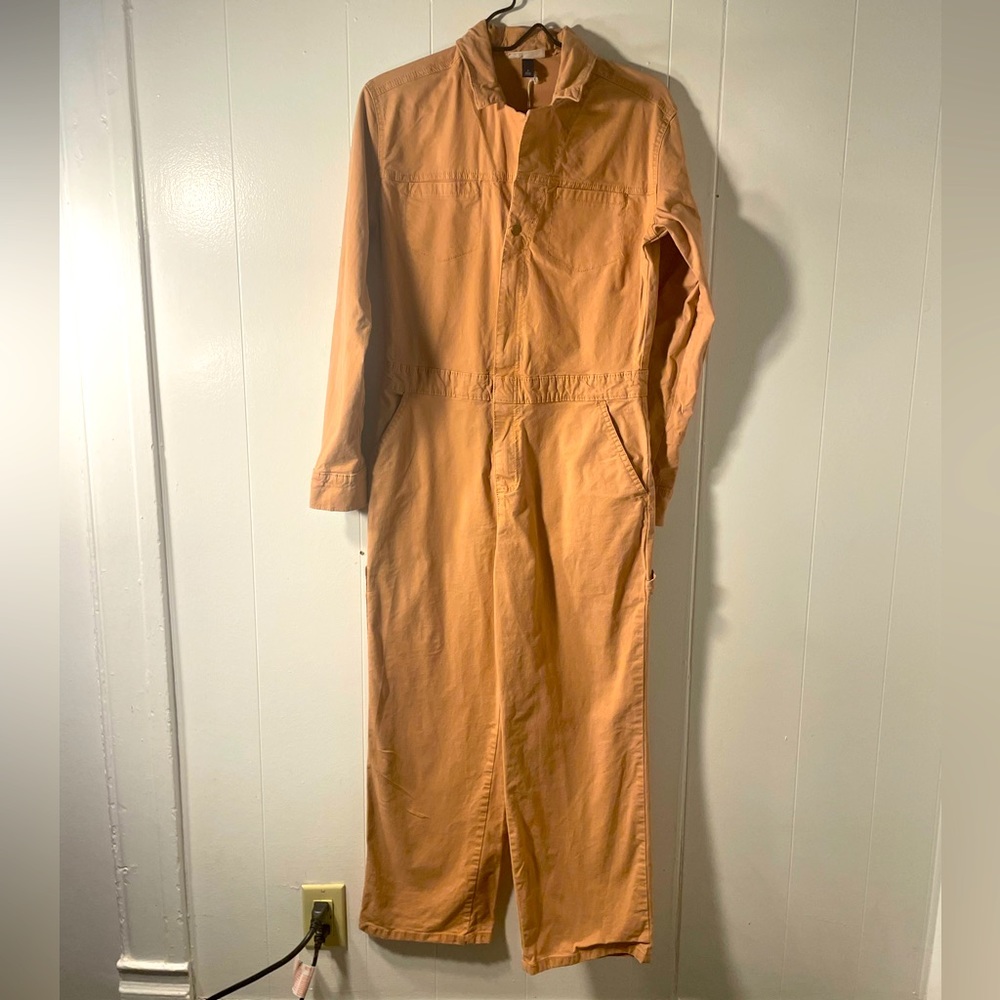 💕Universal Thread Dusty Rose Utility Jumpsuit (4)